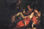 Francesco Rustici The Deathe of Lucretia oil painting